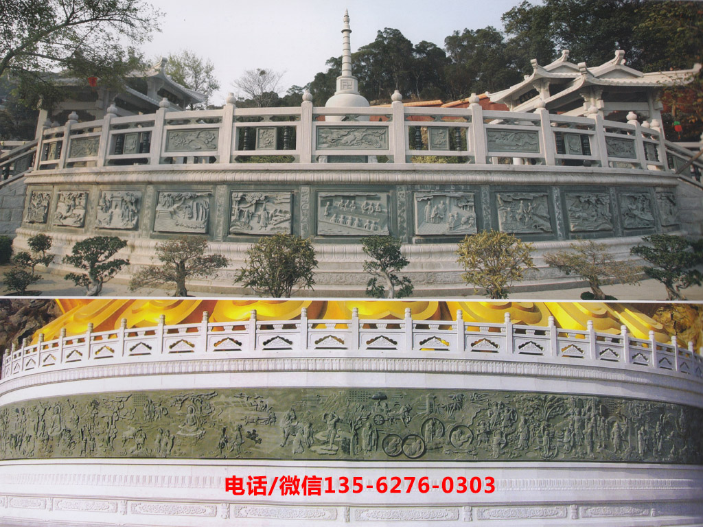 寺院浮雕壁畫